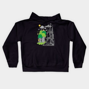 A Tale of Two Outcomes Kids Hoodie